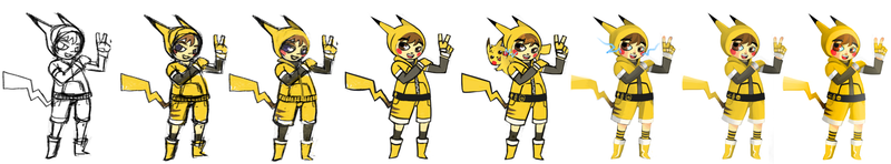 Illustration for article titled Pikachu...Pokemon One a Day!